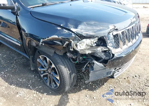 2013 Jeep Grand Cherokee Overland z USA, uszkodzony, nr VIN 1C4RJFCT9DC580429